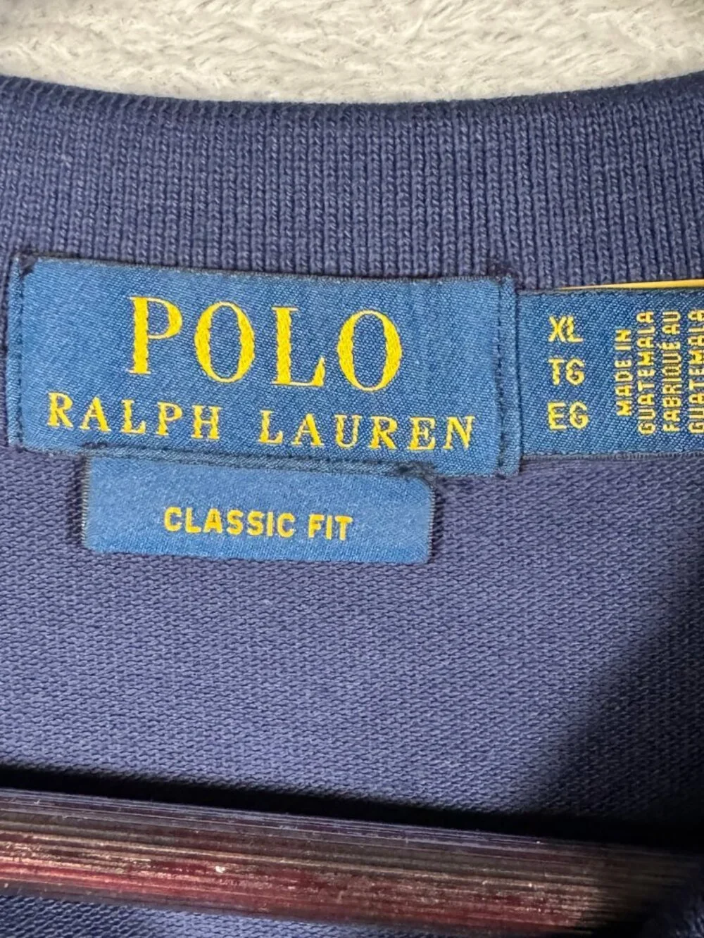 Polo Ralph Lauren Shirt Mens XL Blue Classic Fit Short Sleeve Mesh $118